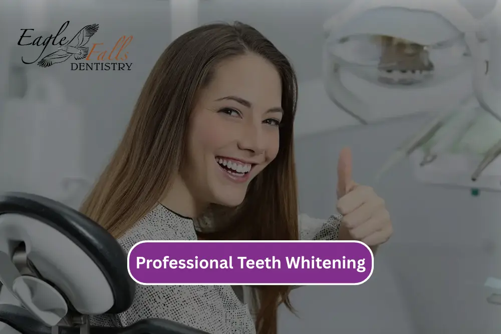 professional teeth whitening
