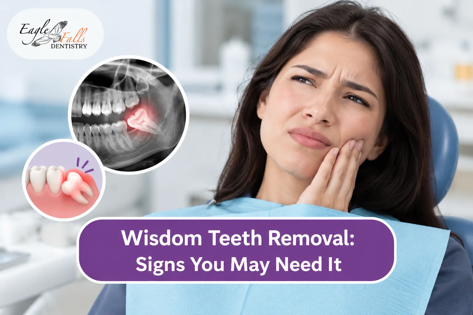 Wisdom teeth removal signs and symptoms
